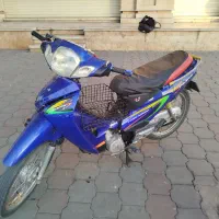 موتور طرح ویو مزایده یه خورده خط خش داره سالم|موتورسیکلت|گرگان, |دیوار