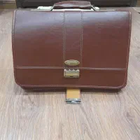 کیف اداری چرم نوی نو برند دیپلمات