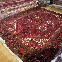 فرش جفت ۹ متری هریس پشم دستریس رنگ گیاهی|فرش|تهران, سلسبیل شمالی|دیوار