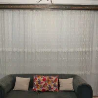پرده پذیرایی با چوب کتیبه
