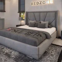 تخت خواب لمسه بزرگسال نیپا دکوراسیون|تخت و سرویس خواب|چهاردانگه (تهران), |دیوار