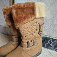 چکمه دخترانه کاملا نو