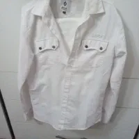 پیراهن کتان و کاپشن