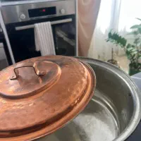 دو عدد قابلمه مس زنجان سایز ۳۲