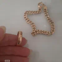دستبندکارتیرطلا و انگشتر حلقه ساده به قیمت تابلو|جواهرات|تهران, گلستان (شهرک راه آهن)|دیوار