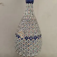 گلدان قلم کاری