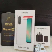 5G A26 آکبند 256 رام 8 با 18گارانتی معتبر هماهنگ
