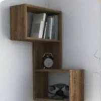 شلف دیواری چوب و   MDF|کتابخانه، شلف، قفسههای دیواری|شیراز, کوشک میدان|دیوار