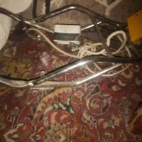 باک موتور هوندا  مشکی125  و ترک موتور آهنی