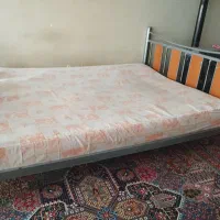 تخت خواب فلزی دو نفره|تخت و سرویس خواب|ایوان, |دیوار