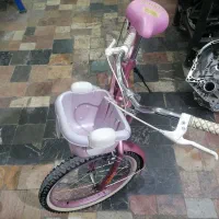 دوچرخه دخترانه سالم ودر حد نو  سایز  0