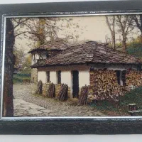 تابلو ماشینی طرح منظره