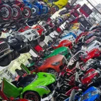 ماشین برقی //گهواره دار مناسب کودکان ،،