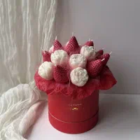 باکس شیک هدیه/گیفت شمع دستساز/مناسبتی