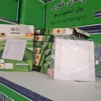 لامپ پنل 9 و 12 وات اسلیم مربع پرنور و اورجینال