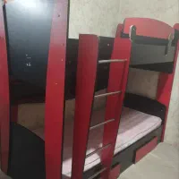 تخت خواب دوطبقه نوجوان باتشک|تخت و سرویس خواب|تهران, جی|دیوار