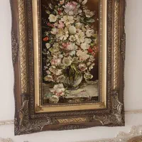 تابلو فرش دستباف چله ابریشم|تابلو فرش|مشهد, هفت تیر (نه دره)|دیوار