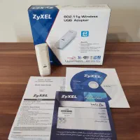 مودم ZyXEL (به همراه کارت شبکه رایگان)|مودم و تجهیزات شبکه|کرمان, |دیوار