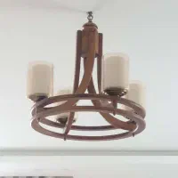 لوستر چوب کاملا نو