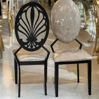 صندلی فلزی تالاری/رستورانی مدل اقاقیا