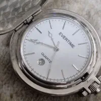 ساعت جیبی قدیمی EVERTIME