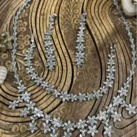 سرویس نقره ۹۲۵ آبکاری طلاسفید ۳۶گرم عینا مشابه طلا|بدلیجات|همدان, |دیوار