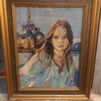 تابلو کوبلن قدیمی|تابلو، نقاشی، عکس|ملارد, |دیوار