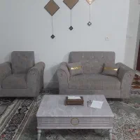 یک دست مبل با میزه جلو مبلی میز عسلی|مبلمان خانگی و میز عسلی|کاشمر, |دیوار