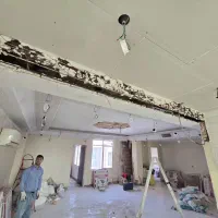 گچکار.گچ کار گچکاری گچ کاری لکه گیری رفع نم