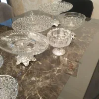 سرویس پذیرایی کریستال چک نو اصل قدیمی|ظروف سرو و پذیرایی|قزوین, |دیوار