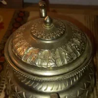 قوری طرح هخامنشی انتیک و حکاکی شده|کلکسیون اشیاء عتیقه|بوشهر, |دیوار