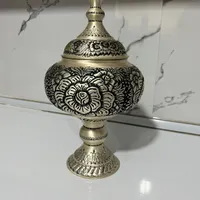 شکلات خوری مسی ،قلم زنی سیاه قلم