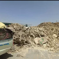 ضایعات چوب پالت شکسته هیزمی و دور ریختنی