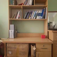 فروش سه دراور و میز تحریر کتابخانه|جاکفشی، کمد، دراور|تهران, صادقیه|دیوار