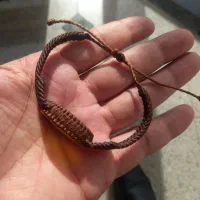 دستبند تمام کاردستی کنفی خیلی خوب|جواهرات|باغستان, |دیوار