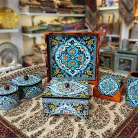 ست پذیرایی چوب راش طبیعی روکش پلی استر ضدآب