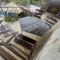 میز وصندلی حیاطی ولوازم قدیمی|کلکسیون اشیاء عتیقه|آسارا, |دیوار