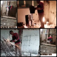 تعمیرات ساختمان گچکاری تخریب بنای بازسازی کلی جزیی|خدمات پیشه و مهارت|بومهن, |دیوار