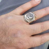 انگشتراز جنس برنج بدلی جات حساب میشه