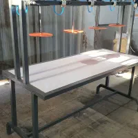 میز پرس فیلتر هوا