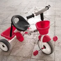 سه چرخه با میله هدایت