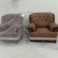 مبل و میز تلویزیون و تخت یکنفره