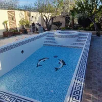 کاشیکاری کاشی کار  استخر جکوزی  و آبندی با نانو