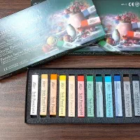 پاستل گچی ۱۲رنگ برند گالری