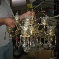 لوستربرنز|لوستر و چراغ آویز|تاکستان, |دیوار