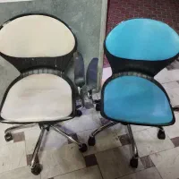 یه جفت صندلی گردان سالم