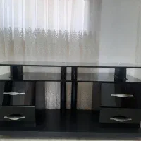 میز تیوی شیشه ای