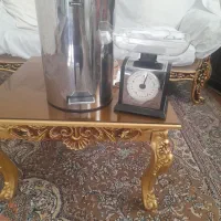 سطل اشغال استیل و ترازو آشپزخانه