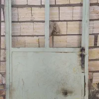 درب در آهنی انباری حیاط