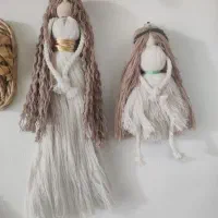 انواع اباژور و دکوریجات مکرومه و رافیا|صنایع دستی و سایر لوازم تزئینی|فردیس, ثابتی|دیوار